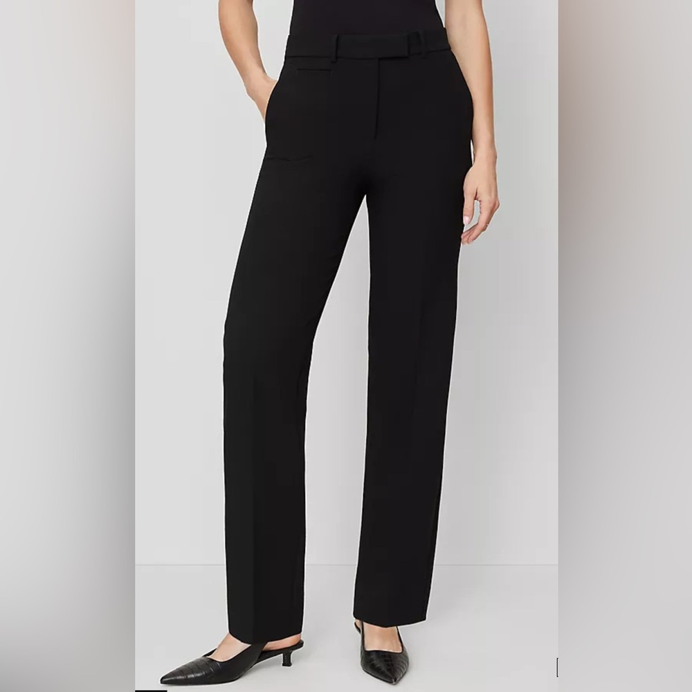 Black Wide-Leg Trousers